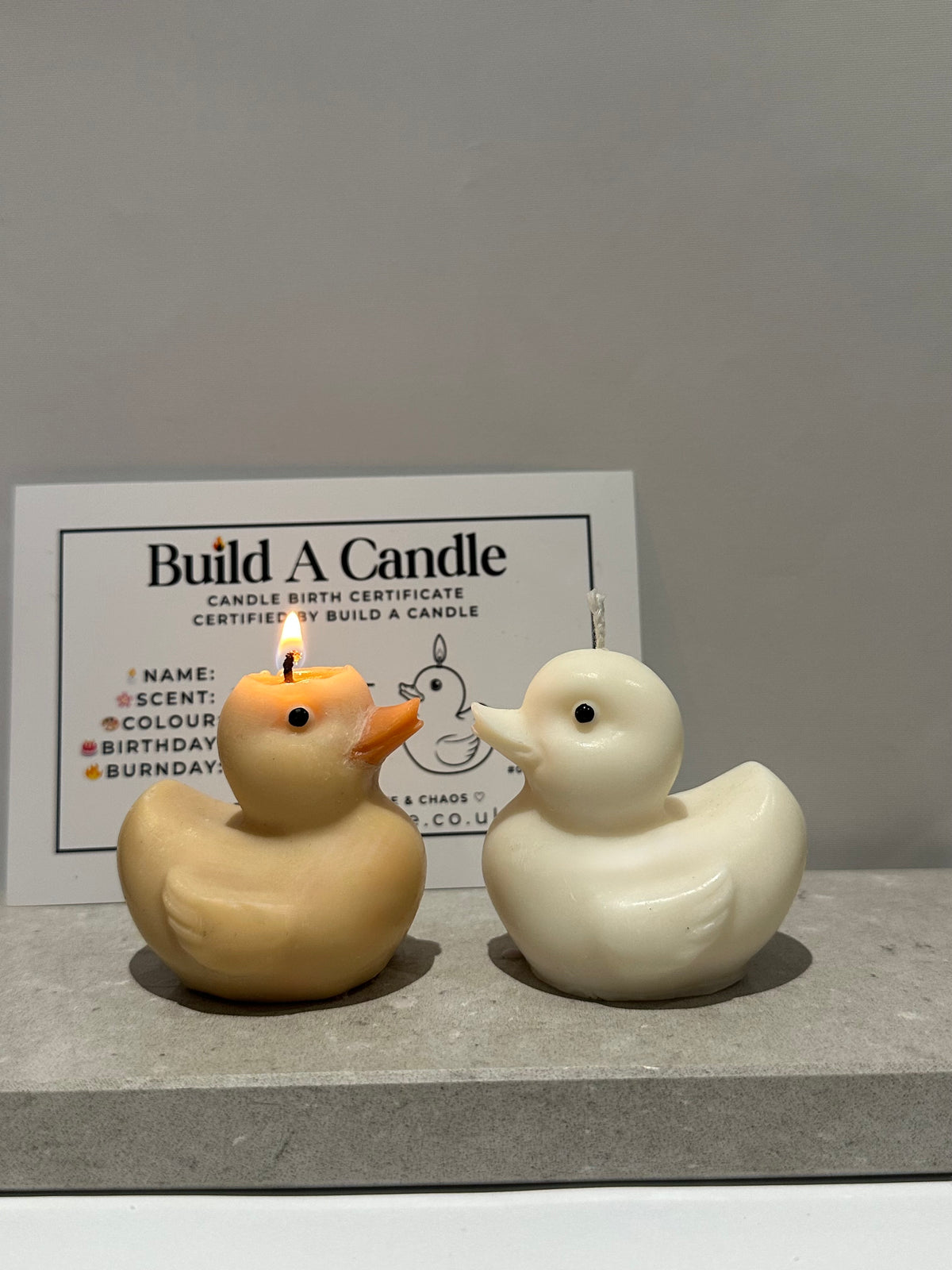 Classic Duck Candle – Vanilla Scented