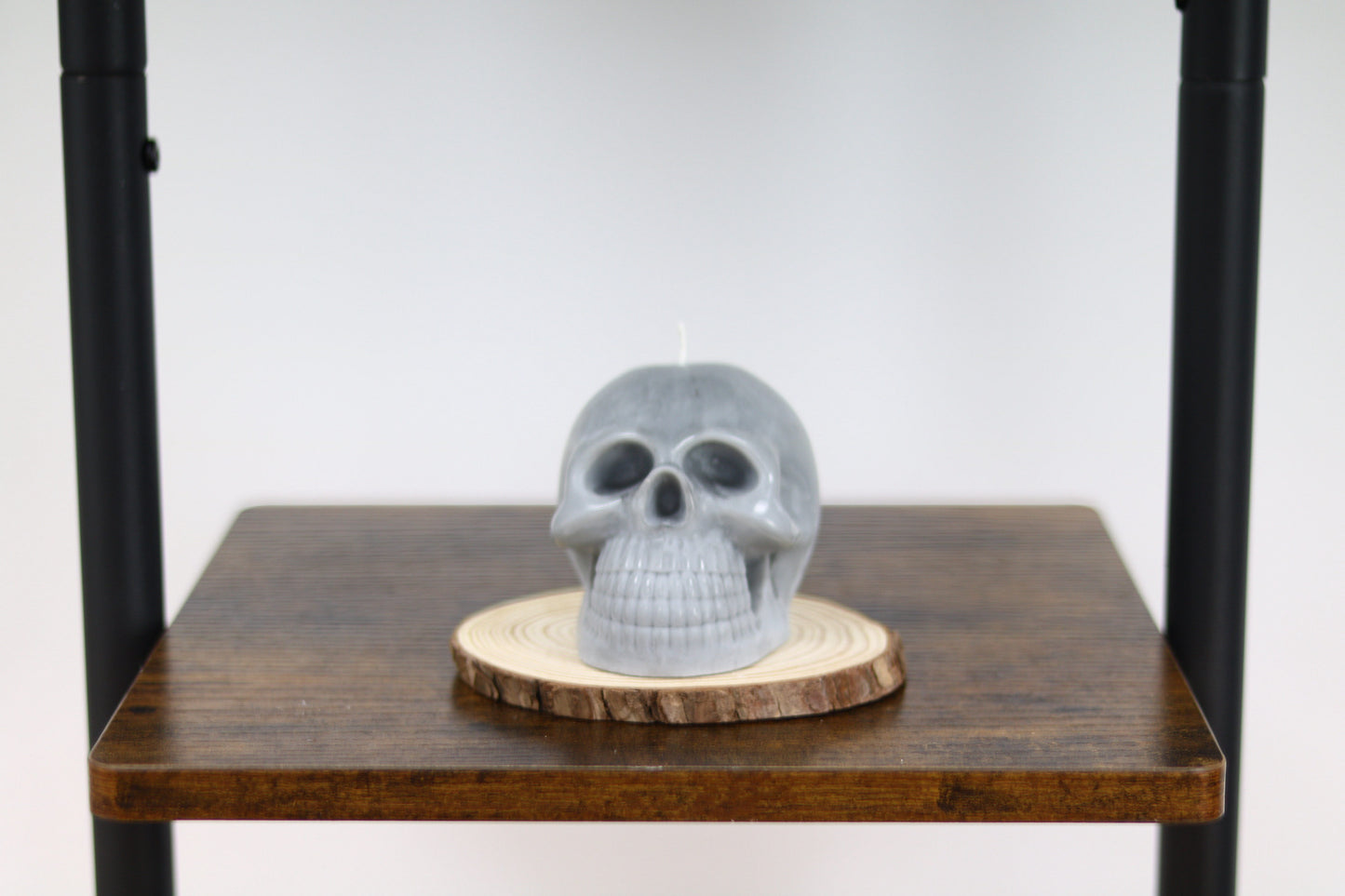 Large Skull Candle