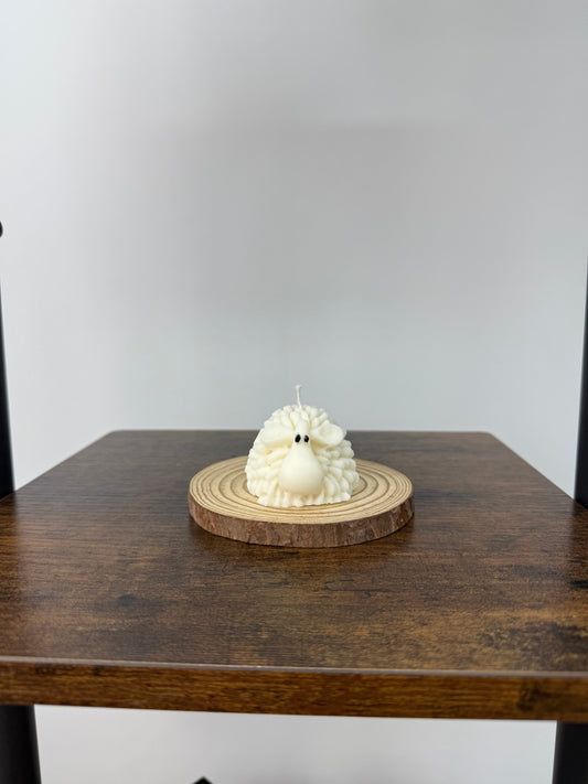 Small Sheep Candle