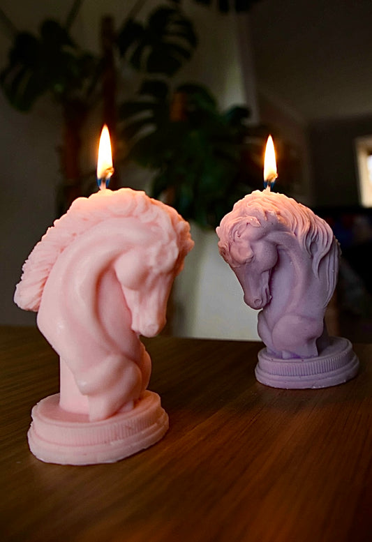 Horse Sculpture Candle