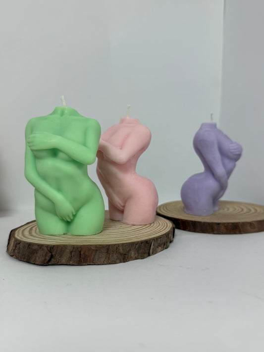Womans Bodys Candle
