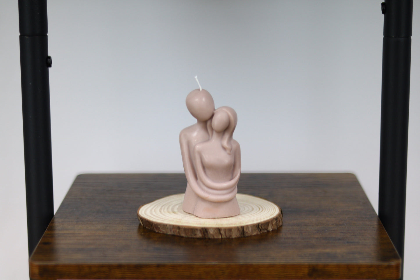 Couple Cuddling Candle