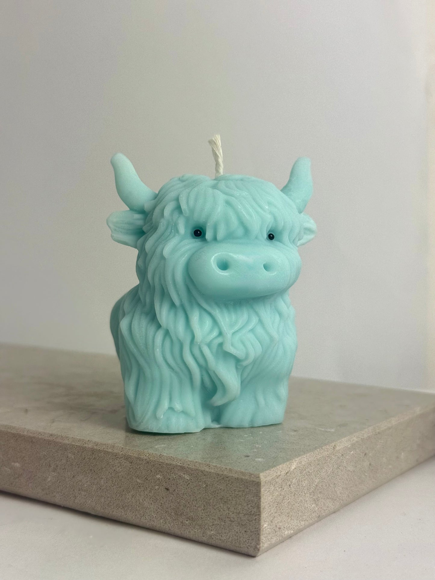 Highland Cow Candle – Hand-Poured & Personalised