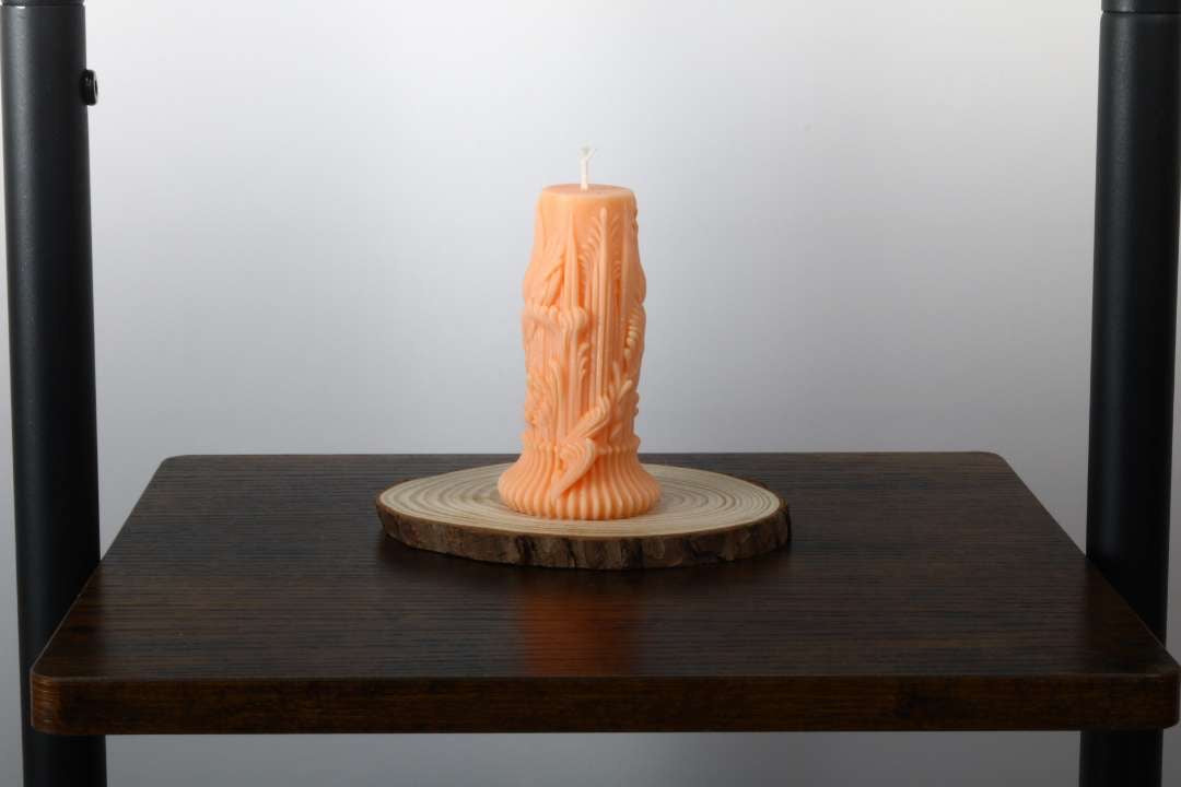 Tree Stump Candle