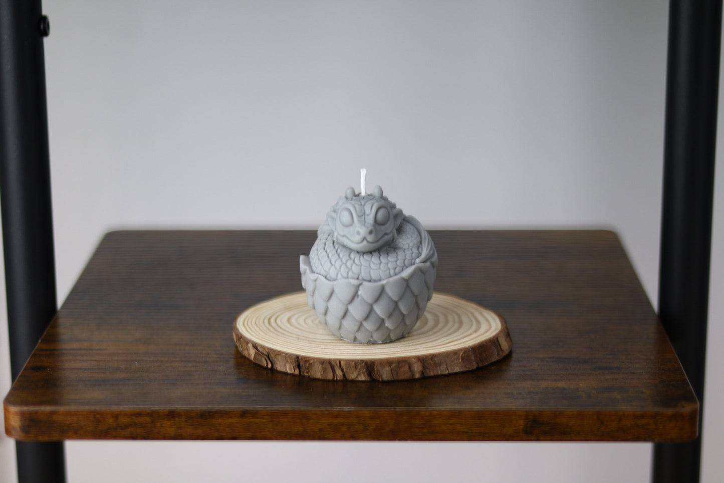 Dragon In A Shell Candle