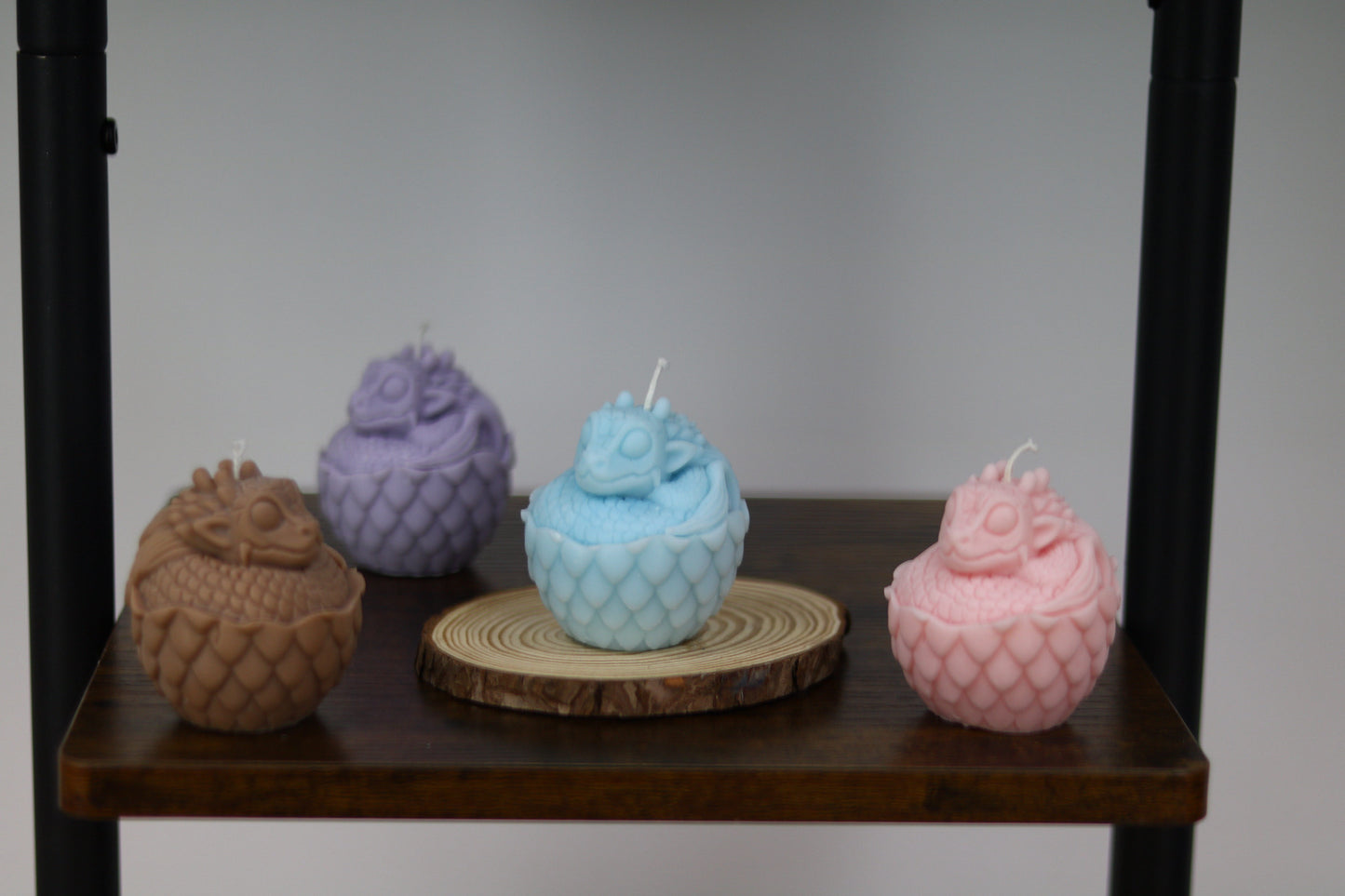 Dragon In A Shell Candle