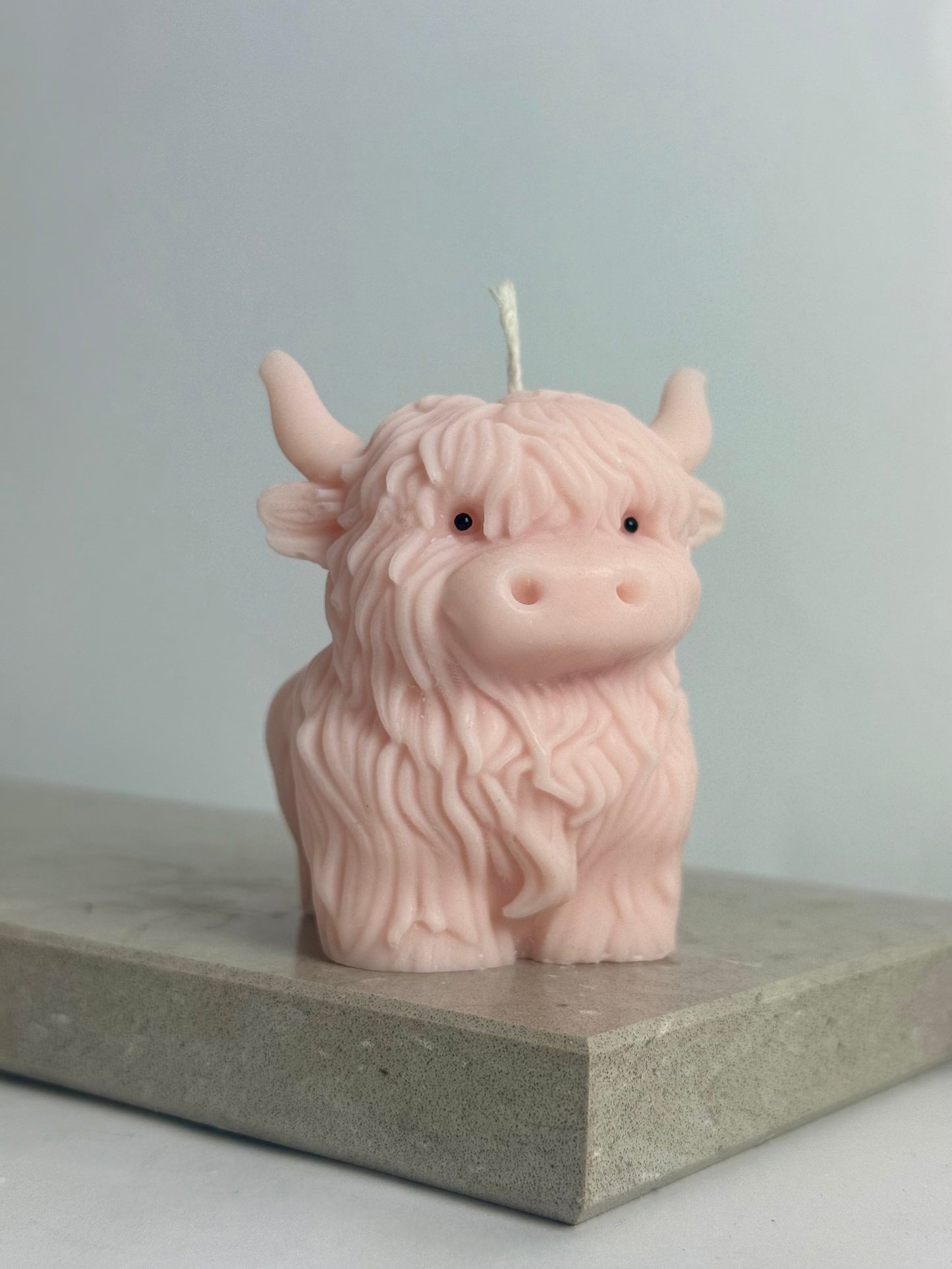 Highland Cow Candle – Hand-Poured & Personalised