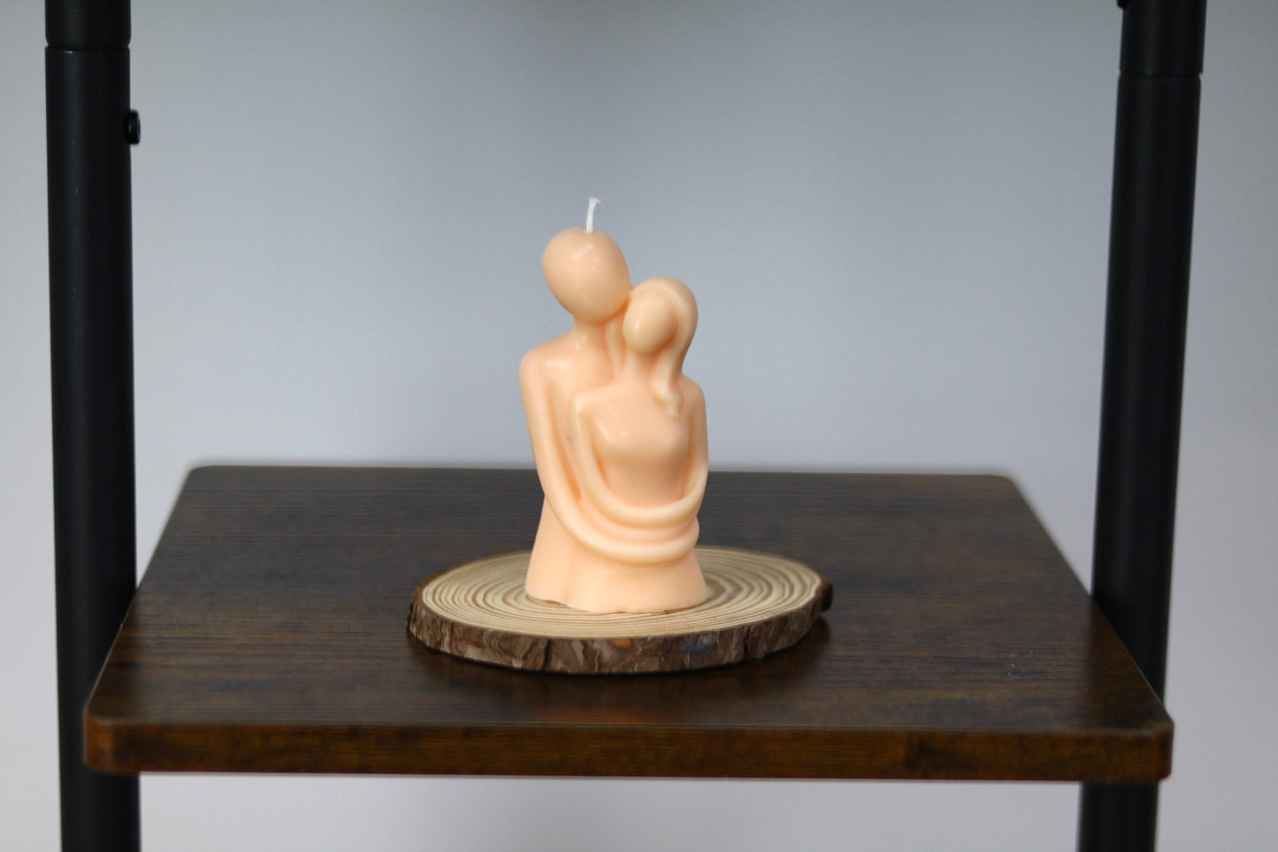 Couple Cuddling Candle